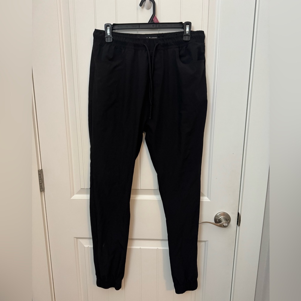 Men's Black Jogger Pants Hudson & barrow size medium